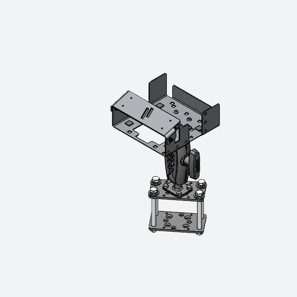 Havis Forklift Printer Pillar Mount for Brother RuggedJet 4200 Series Printer and MD-408 Mount PKG-MH-3004