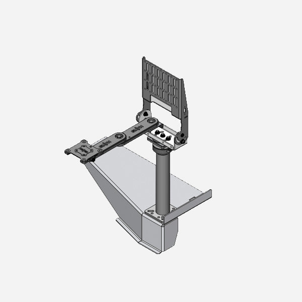 Havis Tablet Pedestal Mount Package for 2018-2023 Chevrolet Traverse PKG-PSM-1002-T