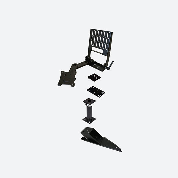 Havis Pedestal Mount Package for  Ram 1500 Special Services Police Truck, Tradesman & 1500, 2500 & 3500 Retail Pickup & Ram 4500/5500 Chassis Cab Truck with DS Trim Level PKG-PSM-152-T