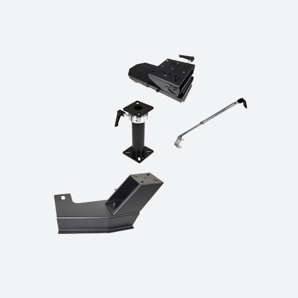 Havis Premium Pedestal Mount Package For 2020-2025 Ford Interceptor Utility and Ford Retail Explorer PKG-PSM-3006
