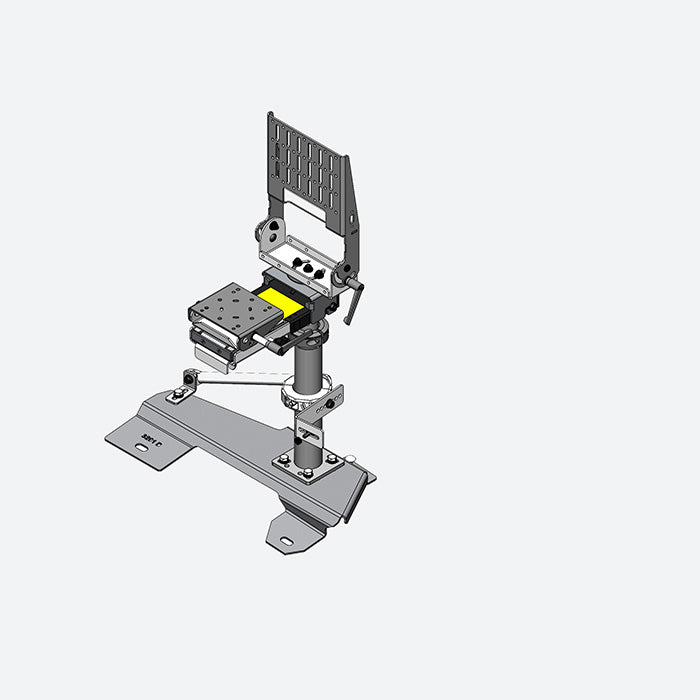 Havis Premium Tablet Pedestal Mount Package for 1997-2025 Ford E-Series Van PKG-PSM-306-T