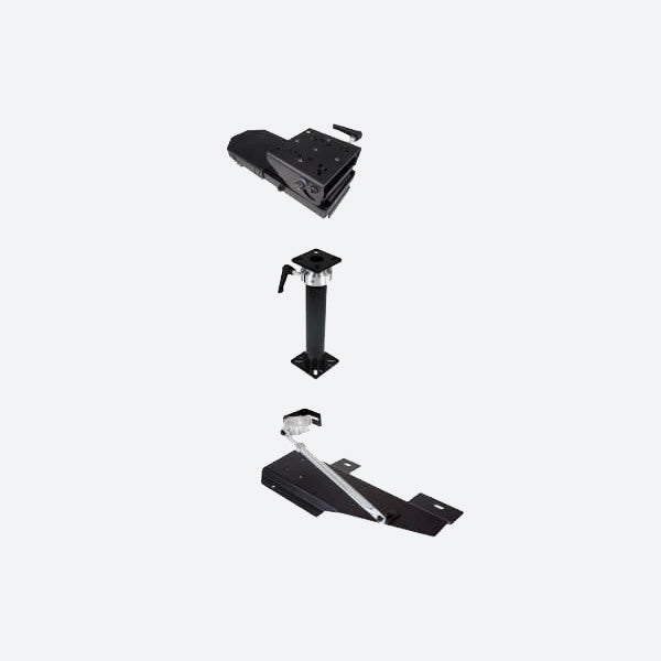 Havis Premium Pedestal Mount Package for 1997-2025 Ford E-Series Van PKG-PSM-306