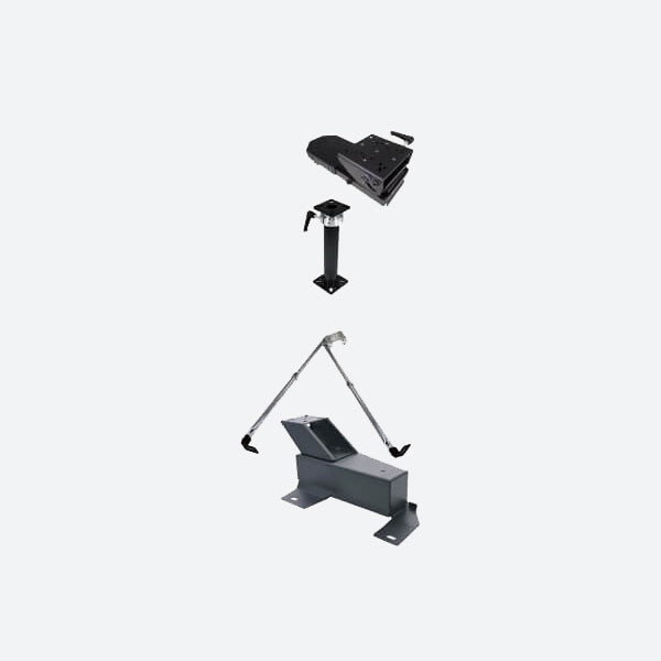 Havis Premium Pedestal Mount Package for 1997-2025 Chevrolet G-Series PKG-PSM-339