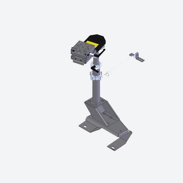 Havis Premium Pedestal Mount Package for 1997-2025 Ford E-350 & E-450 PKG-PSM-340