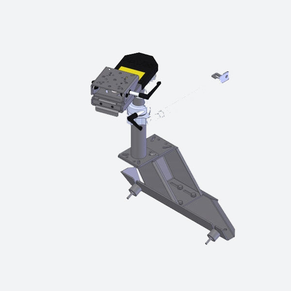 Havis Premium Pedestal Mount package for Dodge Ram PKG-PSM-352