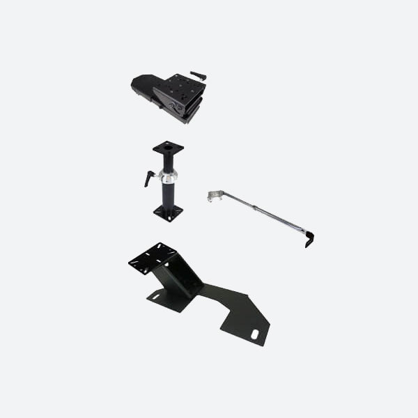 Havis Premium Pedestal Mount Package for 2013-2019 Ford Interceptor Utility & 2011-2019 Ford Explorer PKG-PSM-353