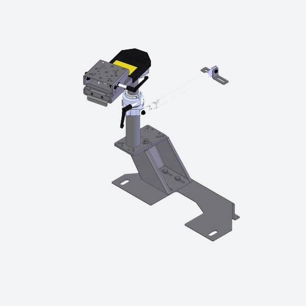 Havis Premium Pedestal Mount Package for 2013-2019 Ford Interceptor Utility & 2011-2019 Ford Explorer PKG-PSM-353