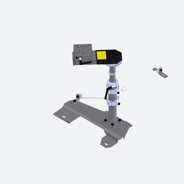 Havis Premium Pedestal Mount Package for 2011-2025 International 4300/7300 Bucket Seat PKG-PSM-384