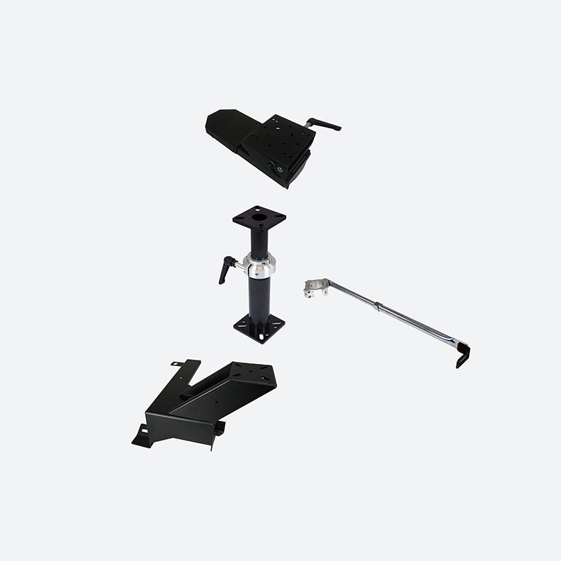 Havis Premium Pedestal Mount Package for 2004-2025 Freightliner M2 106/112 with bucket seats PKG-PSM-386