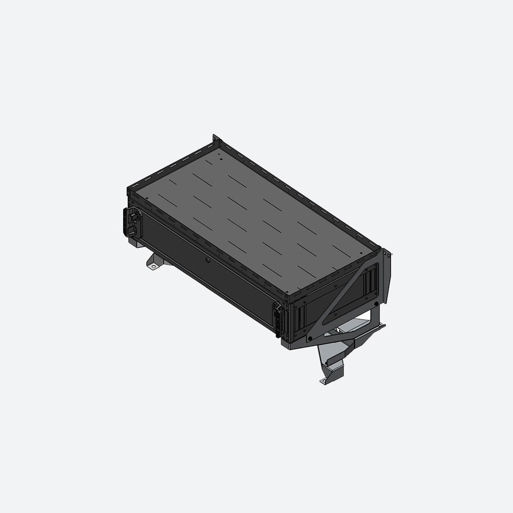Havis Basic Single Medium Drawer Package for 2020-2025 Ford Interceptor Utility PKG-SBX-INUT-103
