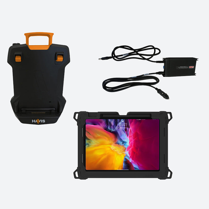 Havis DS-TAB-401 Dock, TC-409 Tablet Case, and LPS-184 DC Power Supply for Apple iPad Pro 11? PKG-TAB4-APP4