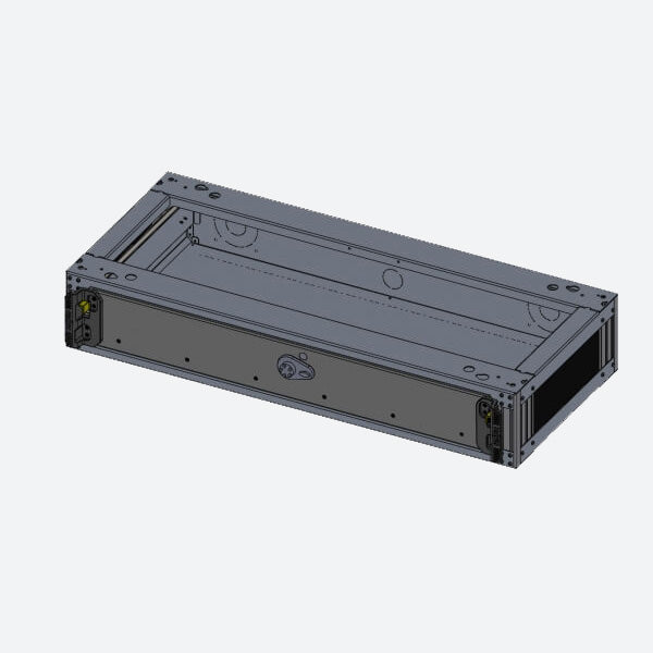 Havis Medium Height Wide Storage Drawer with Push-Button Combination Lock SBX-1010