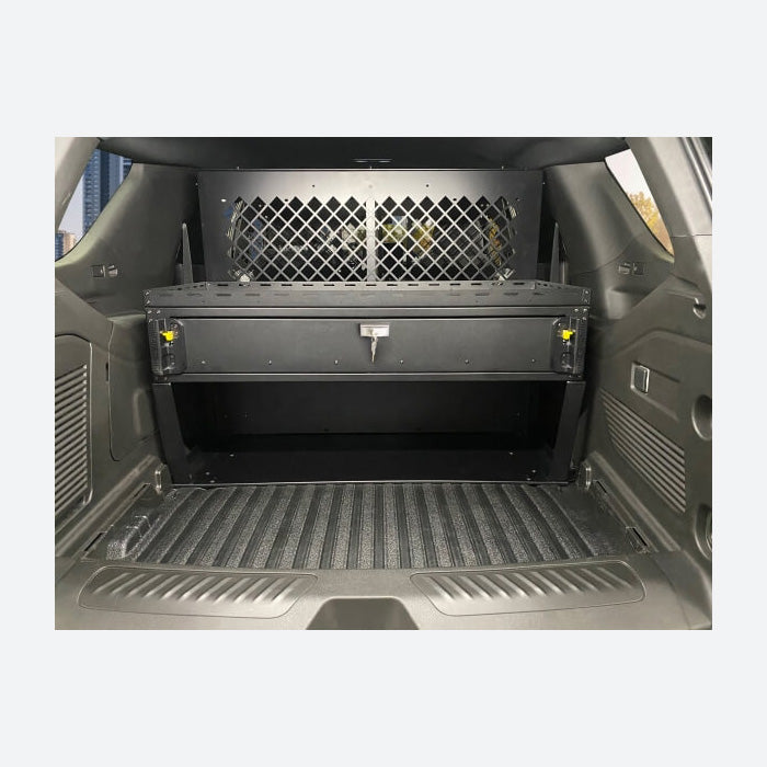 Havis Modular Storage Drawer Mount with Tall Risers for 2021-2024 Chevrolet Tahoe SBX-5011