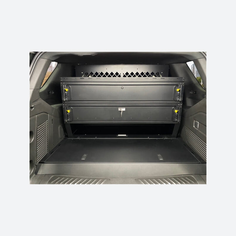 Havis Premium 2-Drawer Package with Heavy-Duty Lock & Trunk Trays SBX-PK3-C01-02-256-T2