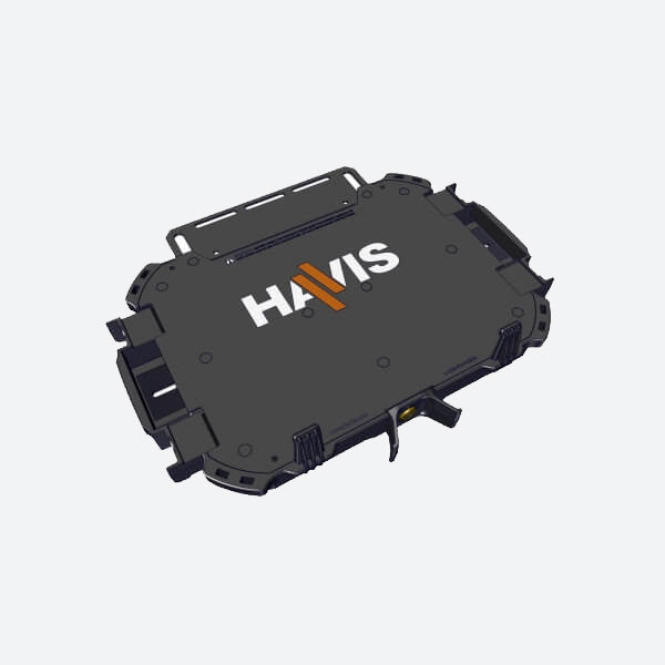 Havis BASE ONLY, Universal Rugged Cradle, for approximately 9-in. to 11-in. Computers UT-2002