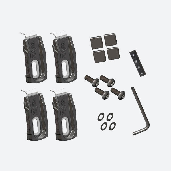 Havis Expansion Lug Kit for Added Depth of Universal Rugged Cradle UT-2000 Series UT-2003-KIT